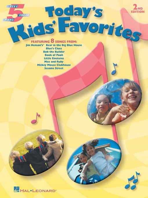 Détails du titre pour Today's Kids' Favorites  (Songbook) par Hal Leonard Corp. - Disponible